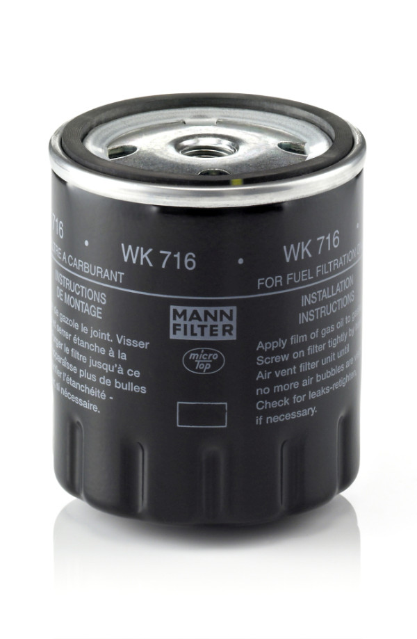 Fuel Filter - WK 716 MANN-FILTER - 0000929001, 5008874, 9975337