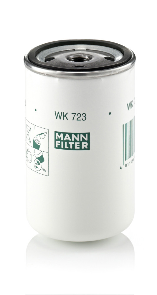 Kraftstofffilter - WK 723 (10) MANN-FILTER - 0013016410, 01180597, 1000130415