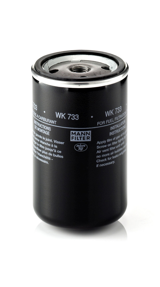 Fuel Filter - WK 733 MANN-FILTER - 0022852800, 4033156710, 1457434183