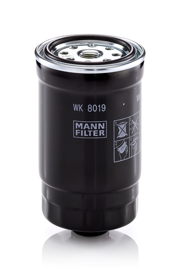 Kraftstofffilter - WK 8019 MANN-FILTER - 31922-4H000, 31922-4H001, 319224H000