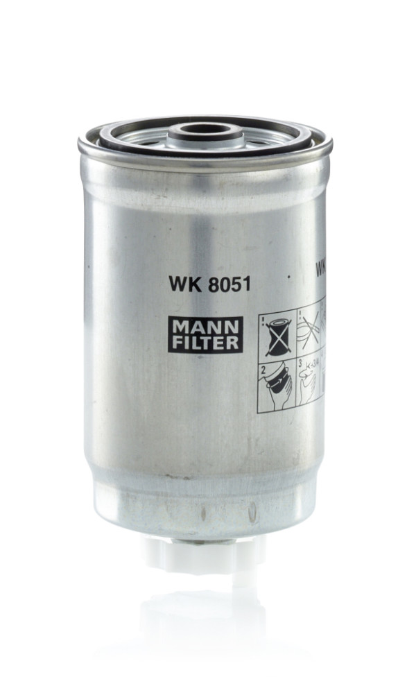 Fuel Filter - WK 8051 MANN-FILTER - 68057228AA, K68057228AA, 153071760647
