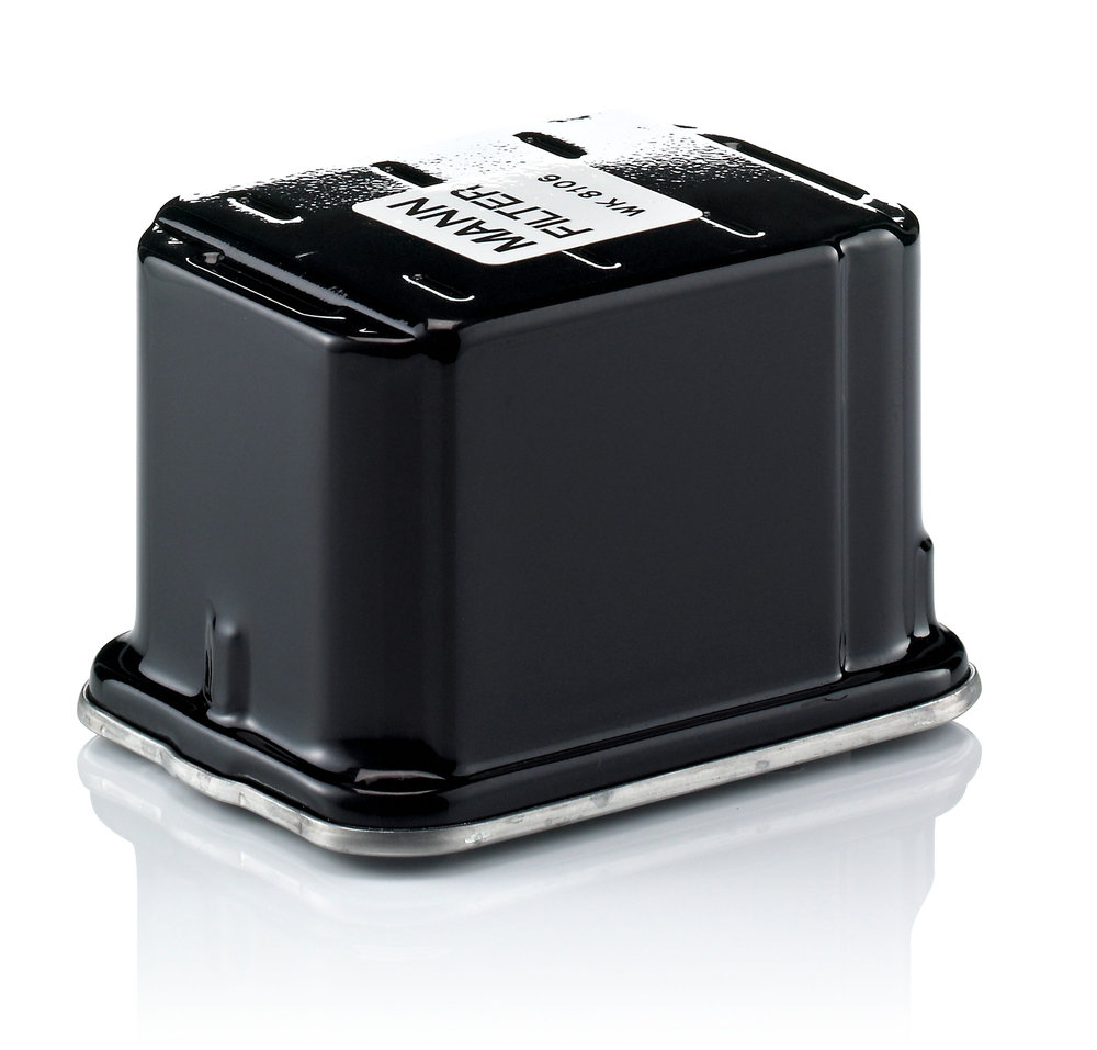 WK 8106, Fuel Filter, MANN-FILTER, 149-1802, 3591004, 3I-1343, 4036432, 71367687, 9Y-2626, AR86745, JXAR86745, RE27091, RE57073, 1535404, 33371, 36889657, 416257, 74036432, BF959, F53156, FF5045, FF853, H286WK, KC807, LFF1129, P3815, P556745, SK3567, SN5045, ST6067, TP1149, WGF5045, 33536
