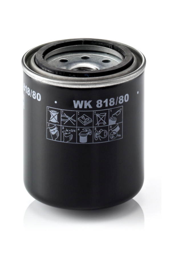 Kraftstofffilter - WK 818/80 MANN-FILTER - 094-7073, 11713231, 119000-55600