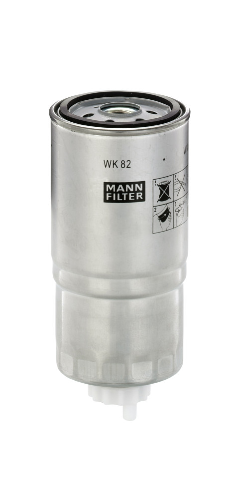Palivový filtr - WK 82 MANN-FILTER - 84814637, 1535450, 84477374