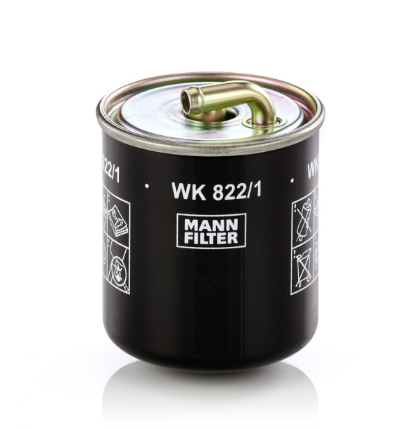Palivový filtr - WK 822/1 MANN-FILTER - 6110901252, 6110920001, 611092000167