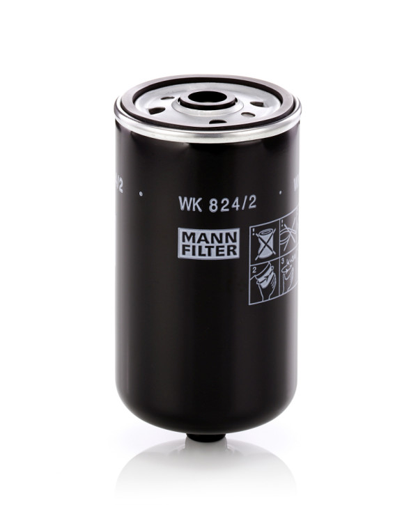 Kraftstofffilter - WK 824/2 MANN-FILTER - 31922-26910, 31922-3E200, 0986AF6189