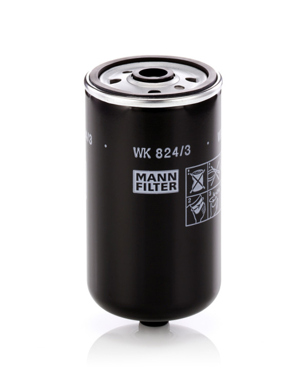 Palivový filtr - WK 824/3 MANN-FILTER - 31922-2B900, 31922-3E10A, 319222-B900