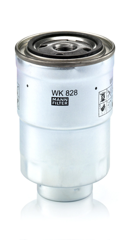 Kraftstofffilter - WK 828 X MANN-FILTER - 04234-76010, 11977355510, 1213456