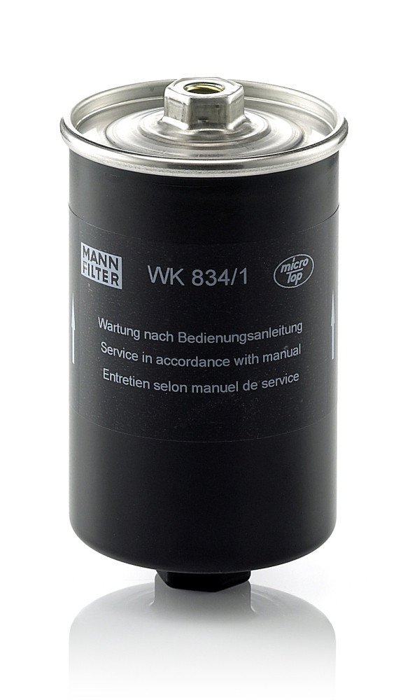 Palivový filtr - WK 834/1 MANN-FILTER - 443133511, 447133511, 4A0133511