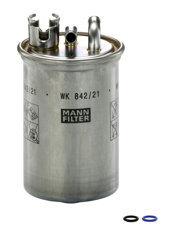 Kraftstofffilter - WK 842/21 X MANN-FILTER - 8E0127401, 8E0127401D, 8E0127435A