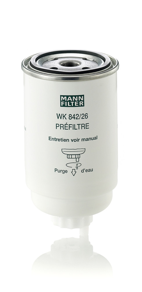 Fuel Filter - WK 842/26 MANN-FILTER - 700877623, 33472, BF586-D