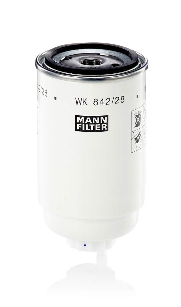 WK 842/28, Palivový filtr, Nedodává se, MANN-FILTER, 05821330, 92410632