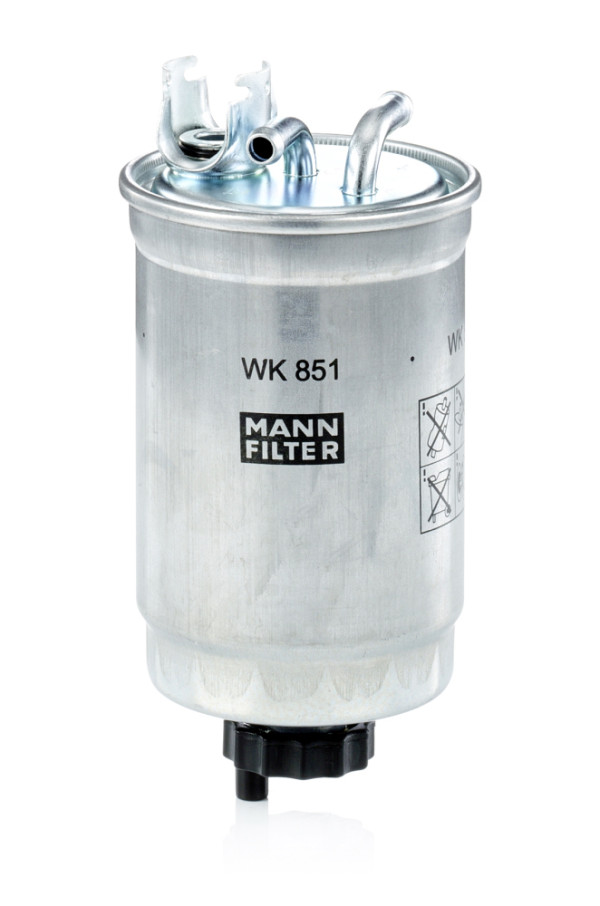 Palivový filtr - WK 851 MANN-FILTER - 1022920, 0450906161, 182-FP