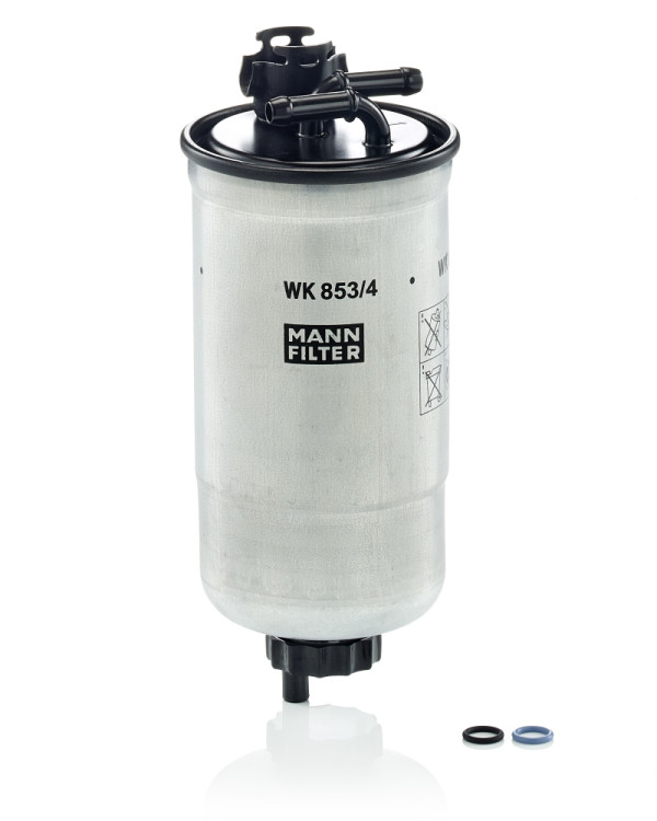 Kraftstofffilter - WK 853/4 Z MANN-FILTER - 46473803, 71771392, 9948070