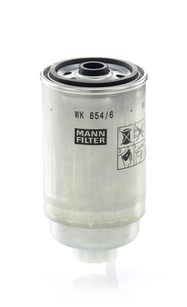 Fuel Filter - WK 854/6 MANN-FILTER - 0K2KB13480, 190666, 190667