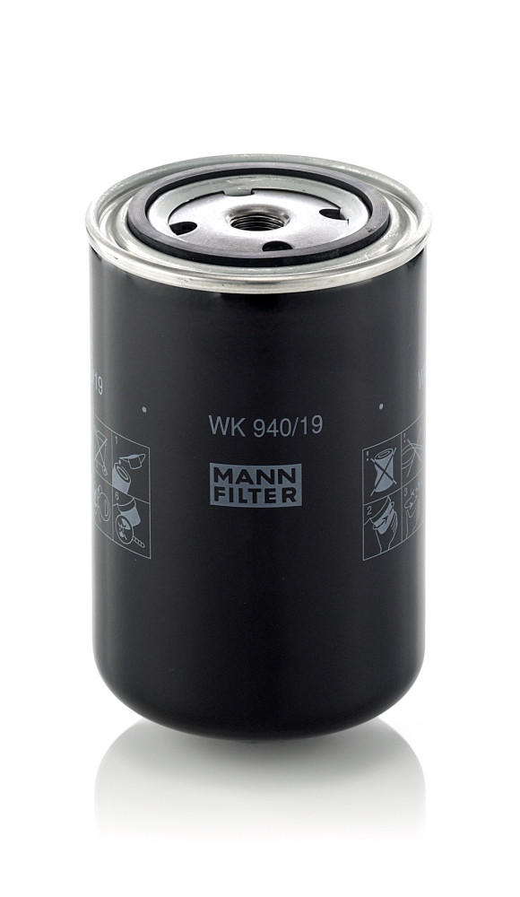 Fuel Filter - WK 940/19 MANN-FILTER - 0011377610, 01181245, 05500374