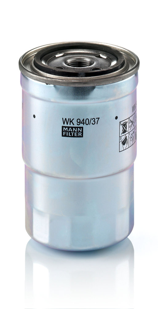 WK 940/37 X, Fuel Filter, MANN-FILTER, ME132526, ME-132525, XE132525, 1457434459, 1643630980, 184464, 24.423.00, 30-05-574, 32-143230003, 4275, 4338-FS, 587732, 7690275, 8671014176, ADC42348, ALG-2167, BF7842, CFF100569, CMB13018, CS766, DN1933, DP1110130212, ELG5288, FC-1009, FC-332, FC-574, FD537, FF5744, FN103, FT5942