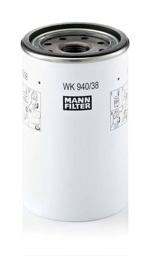 Fuel Filter - WK 940/38 X MANN-FILTER - 20386081, 1522000, 2044633