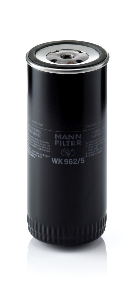 WK 962/5, Fuel Filter, MANN-FILTER, 0234000, 0243000, 234000, 243000, 605, AW21, BG-1516, EXF-375, GF264, LFF8092, P4109, PC46