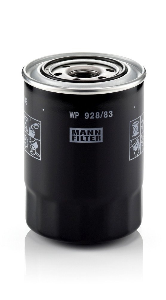 Olejový filtr - WP 928/83 MANN-FILTER - 26300-42000, 26300-42010, 26300-42020