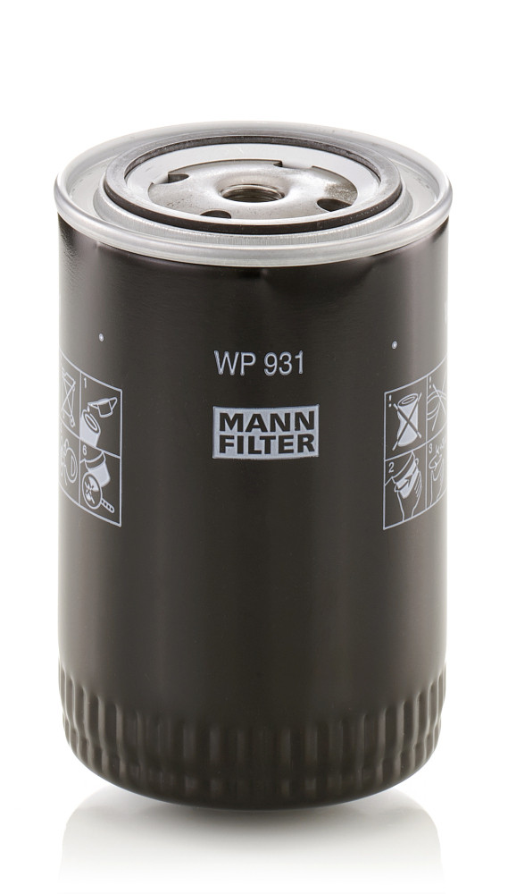Ölfilter - WP 931 MANN-FILTER - 1032015, 104397-A, 1-13224-008-90