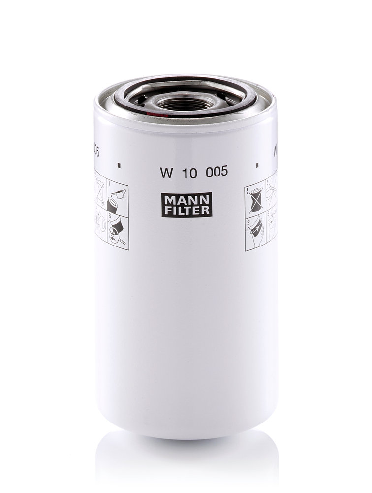 W 10 005, Ölfilter, MANN-FILTER, 3176606M1, 3912256, D6NNB486A, D8NNB486AA, 0451203230, 274-OS, 4102, 47622189, 51778, 80.039.00, 9315, AZH440, BC-1183, BT354, EXL-288, FT5391CPF, H27W01, HC84, HF6188, LFH4926, MH3329, P4637, P552409, SH56238, SO8192H, SP-1214, SP671H, SPH9032, SY8012, WGH6188