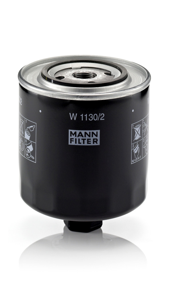 Ölfilter - W 1130/2 MANN-FILTER - 069115561A, 0451103257, 10-0323