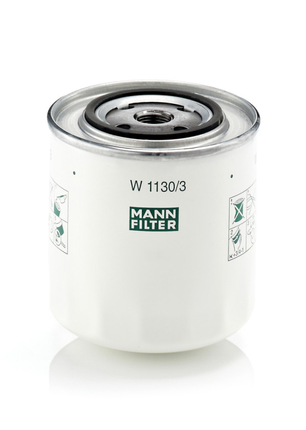 Olejový filtr - W 1130/3 MANN-FILTER - 074115561B, 9125224, 9125224-7
