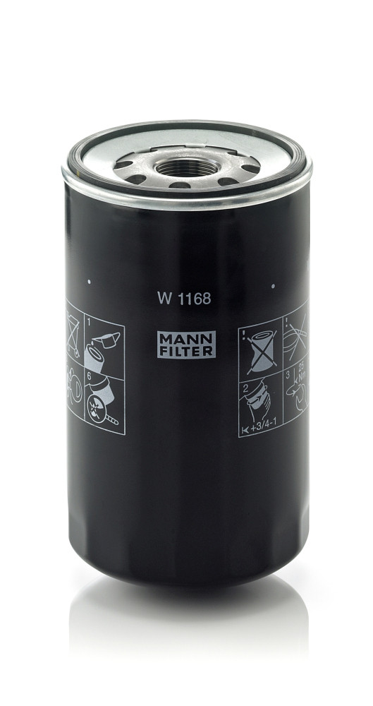 Olejový filtr - W 1168 MANN-FILTER - 4000151830, BV17257011, 0451203113