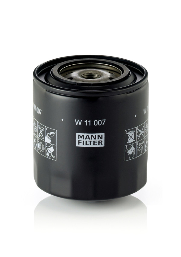 Oil Filter - W 11 007 MANN-FILTER - 0.044.1567.0, 0.044.1567.0/10, 0.0441.567.0