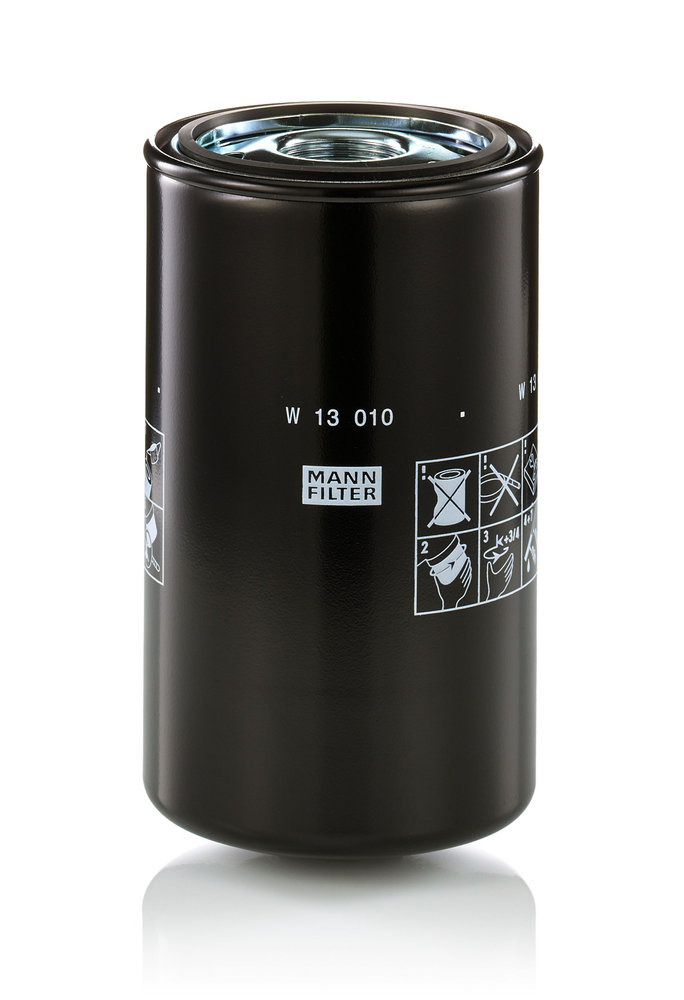 W 13 010, Filter, Arbeitshydraulik, MANN-FILTER, 3693639M1, 53420903, 39.55.13/140, 80.150.00, A121C40/13, HF28918, HP204, P171640, SH63776, SO8611, SPH18093, ZP3264, 53.420.903