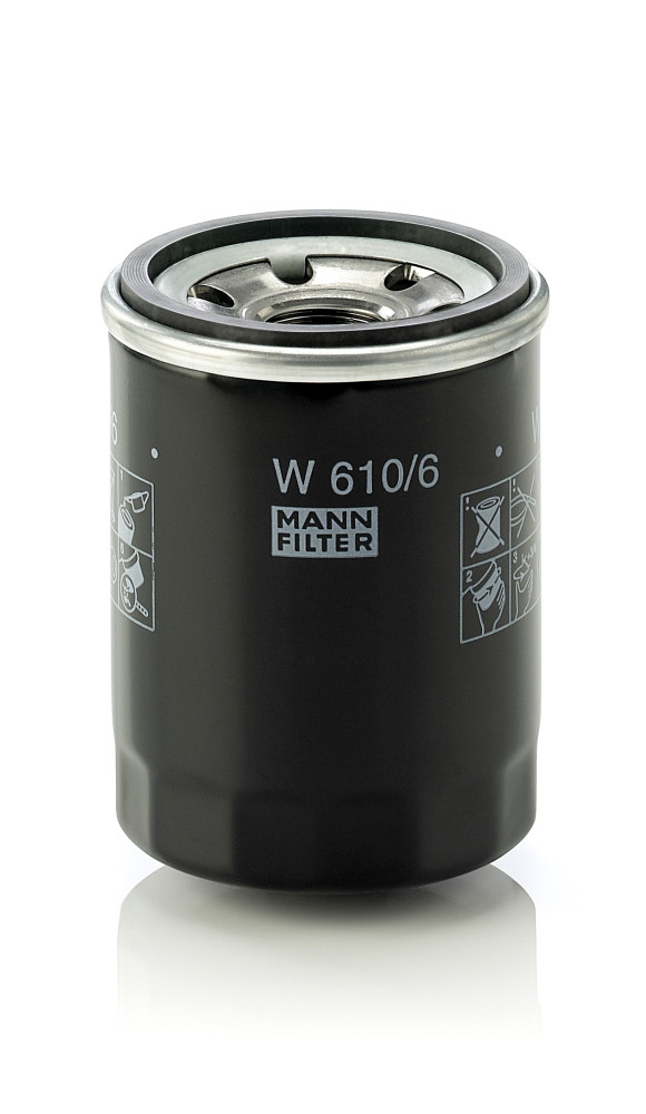 W 610/6, Olejový filtr, Filtr olej., MANN-FILTER, 04154-PR3-E00, 15200-PH1-004, 15220-PH1-014, 15400-611-003, 15400-679-003, 15400-679-004, 15400-679-013, 15400-679-023, 15400-MJ0-003, 15400-P0H-305, 15400-PC6-003, 15400-PC6-004, 15400-PCX-004, 15400-PH1-003, 15400-PH1-004, 15400-PH1-014, 15400-PH1-F01, 15400-PH1-F02, 15400-PH1-F03, 15400-PH9-004, 15400-PK1-003, 15400-PLC-003, 15400-PLC-004, 15400-PLM-A01, 15400-PLM-A02, 15400-PME-T01, 15400-PR3-003, 15400-PR3-004, 15400-RAF-T01, 15400-RBA-F01