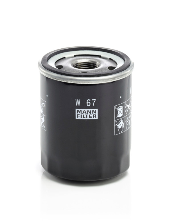 Olejový filtr - W 67 MANN-FILTER - 0001802810, 353/02060, MR984204