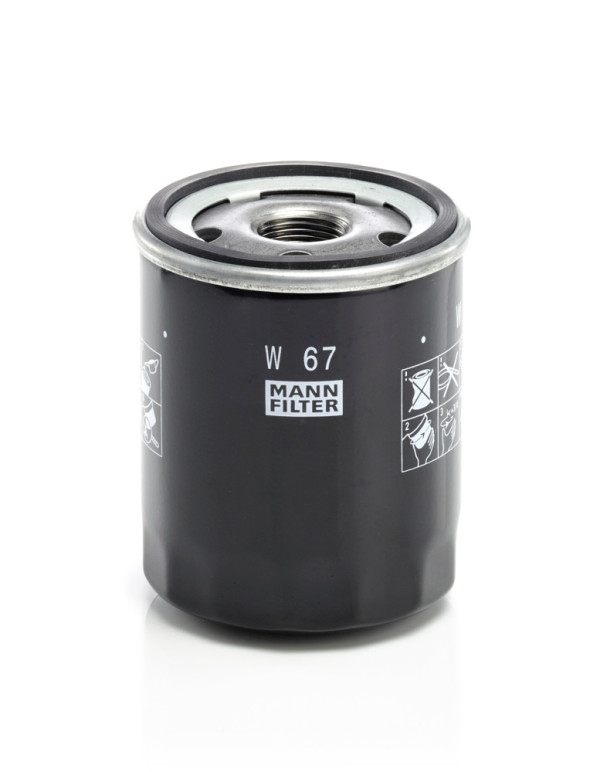 W 67, Olejový filtr, Filtr olej.MANN, MANN-FILTER, 0001802810, 353/02060, MR984204, A0001802810, 0451103372, 10-M0-001, 15559, 1637765280, 23.479.00, 32-143220004, 586153, 62524, ELH4401, EOF185, FO591, FOF-10040, FO-M01S, H97W11, J1315026, OC495, OP575, QFL0056, S3479R, SO7154, SP4902, TF6508, V30-1338, WL7134, Z560, Z647