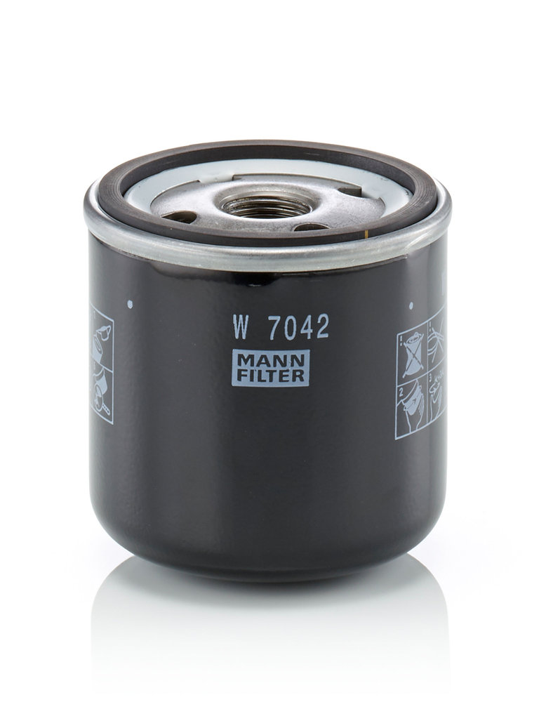 W 7042, Oil Filter, MANN-FILTER, 0.008.3100.0, 0.008.3100.0/10, SO8089, SP4212