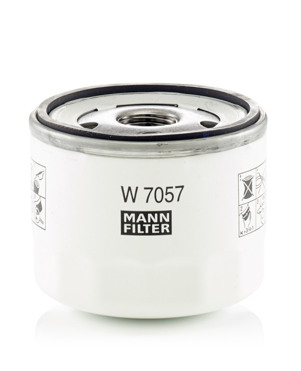 Ölfilter - W 7057 MANN-FILTER - 2207993, H6BG-6714-BA, 14466