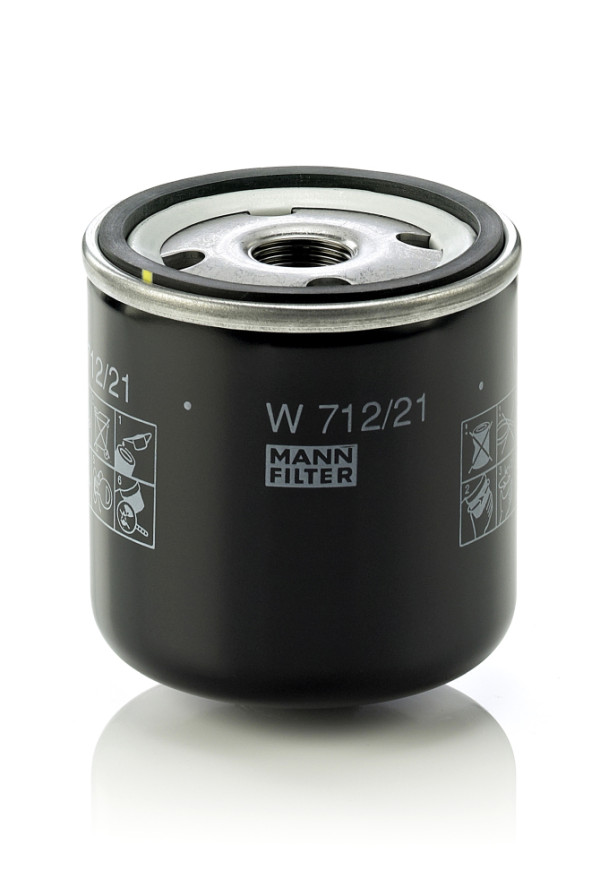 Olejový filtr - W 712/21 MANN-FILTER - 0075221627, 02/631315, 201.55370