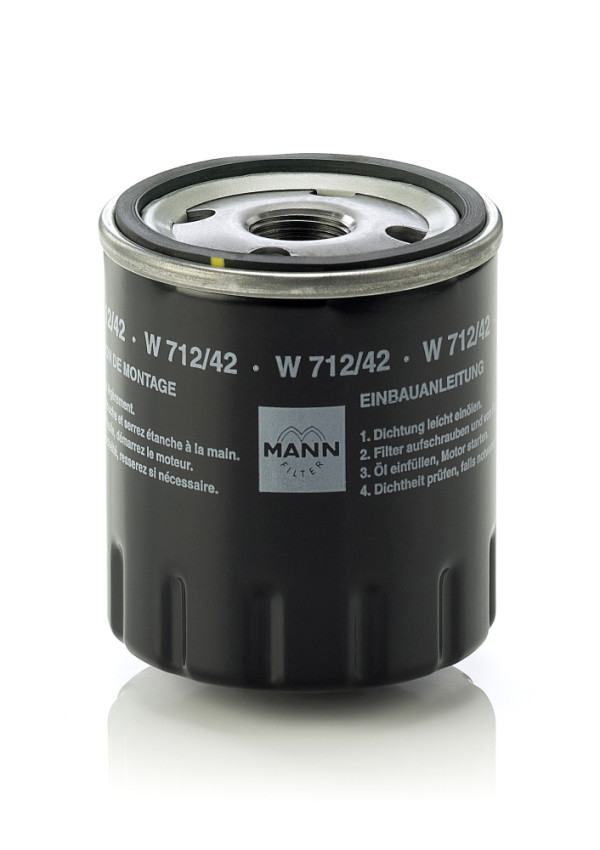 Olejový filtr - W 712/42 MANN-FILTER - CDU1937, 2073, PH4751