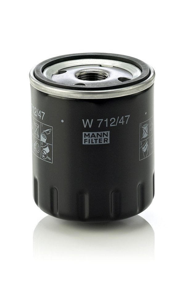 Olejový filtr - W 712/47 MANN-FILTER - 7700720978, 7700734825, 7700734937