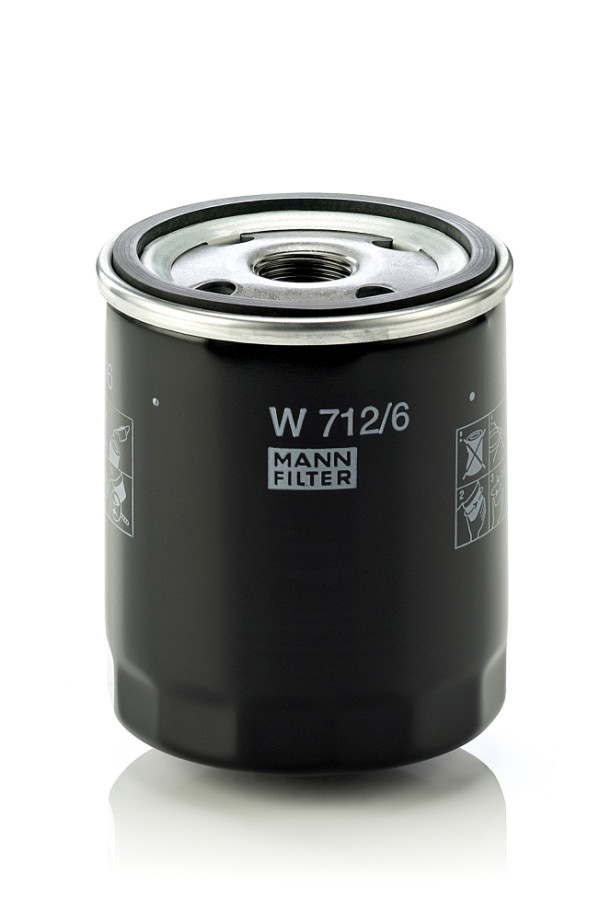 W 712/6, Olejový filtr, turbodmychadlo, Filtr olej.MANN, MANN-FILTER, 1109A6, 11421250534, 5009088, 6911952, 7701415061, 9Y-4492, 11421258038, 11421258039, 11421267597, 11421272604, 11421276850, 11421278059, 11421417406, 11429061197, 041-8798, 0451103043, 056-OS, 153071762839, 17.33.02/110, 182486, 20-0615, 23.131.02, 30738050, 4075, 43.10.78, 586157, 61029, 691, 8671002056, AW106