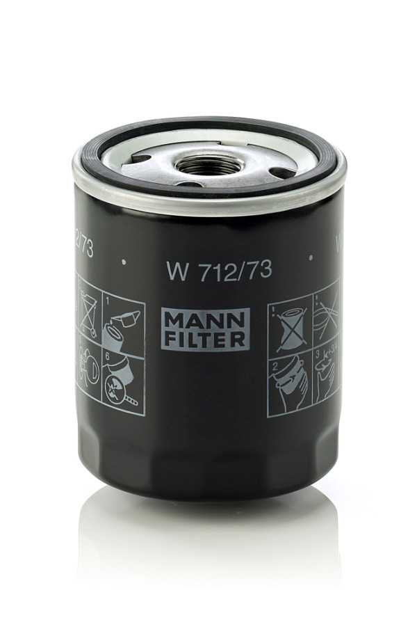 Olejový filtr - W 712/73 MANN-FILTER - LF05-14-302A, TYM2201523, LF10-14-302