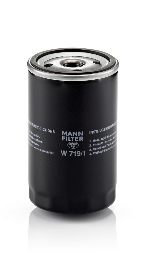Olejový filtr - W 719/1 MANN-FILTER - 5008678, 650379, 7984231