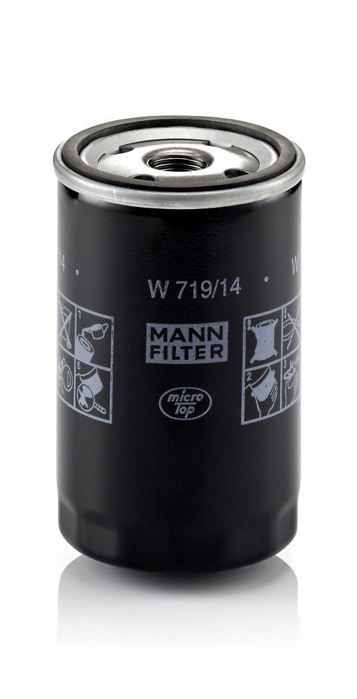 Olejový filtr - W 719/14 MANN-FILTER - 01174484, 05003558AA, 1000000309