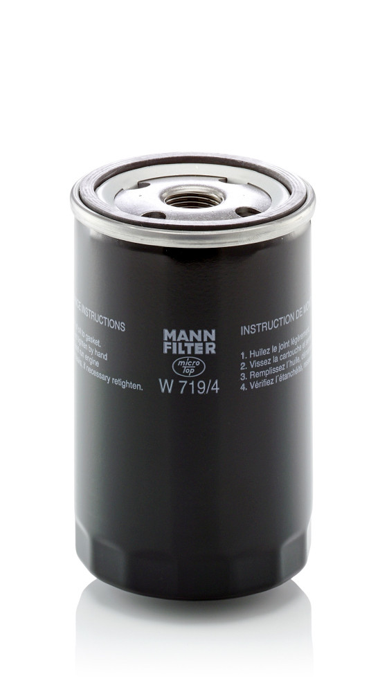 Oil Filter - W 719/4 MANN-FILTER - 0030940601, 1276810C1, 1498016