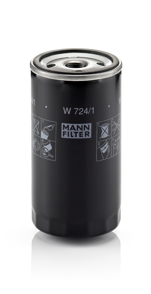 Olejový filtr - W 724/1 MANN-FILTER - 5016698, 93156613, 5017582
