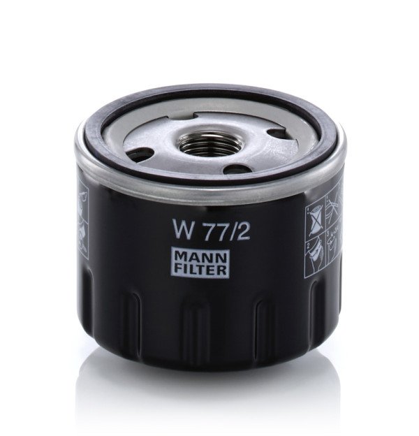 Olejový filtr - W 77/2 MANN-FILTER - 01182236, 2904941, 1180592