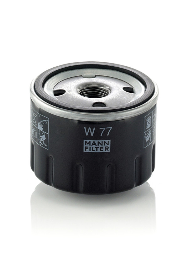 W 77, Oil Filter, MANN-FILTER, 0008559611, 0.009.5008.0, 0855961100, 1109A1, 13234674, 1498017, 22057107, 3685690M91, 4058/19106, 4371581VF2, 470.04.09.00, 49065-7007, 50249, 7984153, AM119567, MLS000-169, 5001156, 5102278X1, 71736169, 7700348108, 7984550, AM125424, 0860030890, 5006951, 7683815, 7700538151, AM125424c, 5009421, 7700542285, GY20577