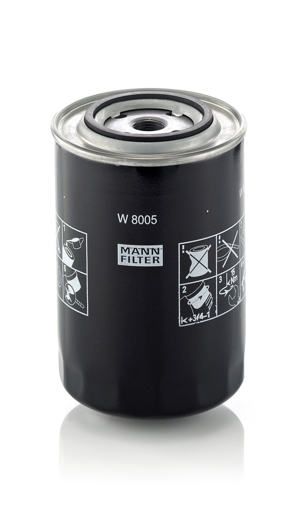 Oil Filter - W 8005 MANN-FILTER - 16543-99170, 1901603, 2060462554700
