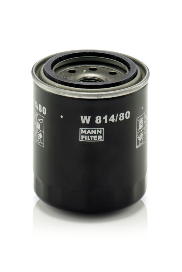 Olejový filtr - W 814/80 MANN-FILTER - 124085-35111, 15241-32090, 15601-87305-000
