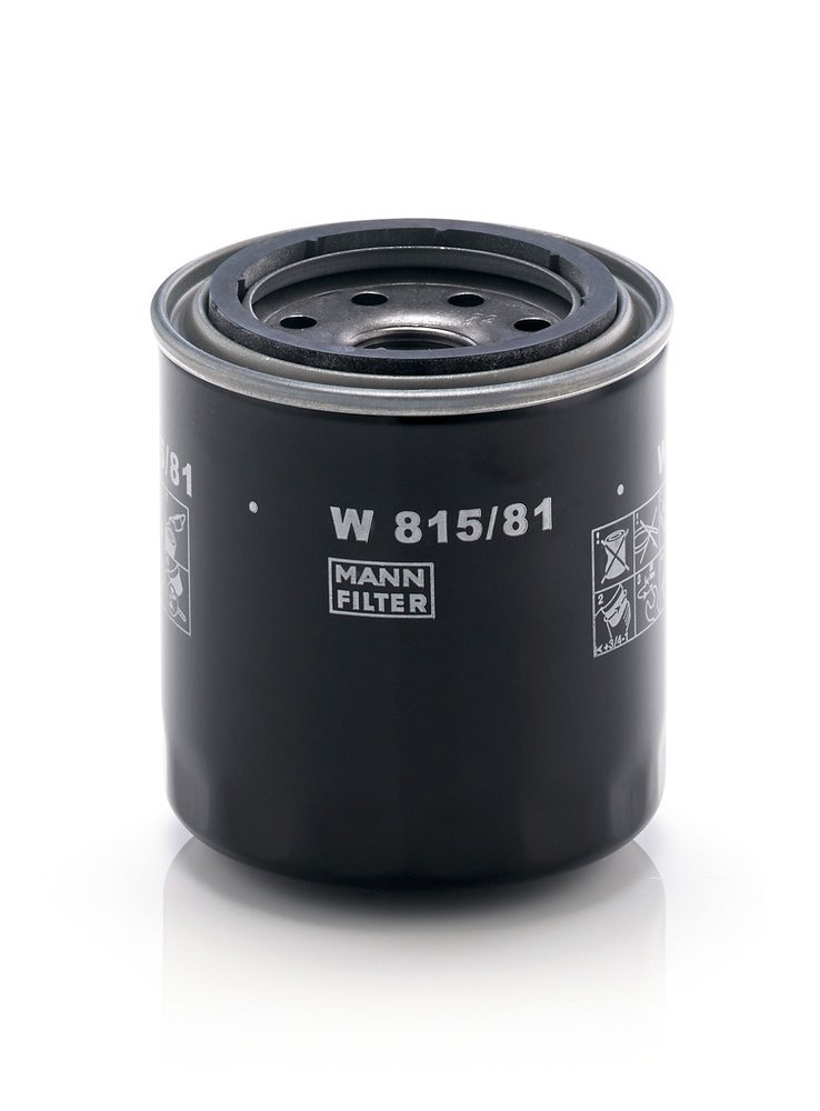 W 815/81, Oil Filter, MANN-FILTER, 15400-689-003, 5007222, 8-94360-418-1, 93156201, 15400-689-004, 5010965, 15400-PA6-003, 15400-PA6-004, 15400-PA6-005, 15400-PA6-010, 15400-PA6-305, 15400-PA6-F01, 0986452015, 10-04-402, 1682273280, 23.182.00, 30758881, 31-143220002, 369, 4106, 586110, ADH22103, AW94, B156, BC-1146, C-513, DO340, E101, EDL964, EFL151